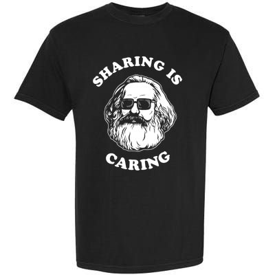 Sharing Is Caring Garment-Dyed Heavyweight T-Shirt