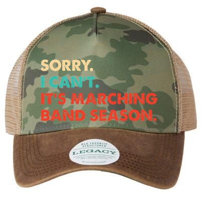 Sorry. I Cant. Its Marching Band Season Marching Band Legacy Tie Dye Trucker Hat
