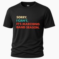 Sorry. I Cant. Its Marching Band Season Marching Band Cooling Performance Crew T-Shirt