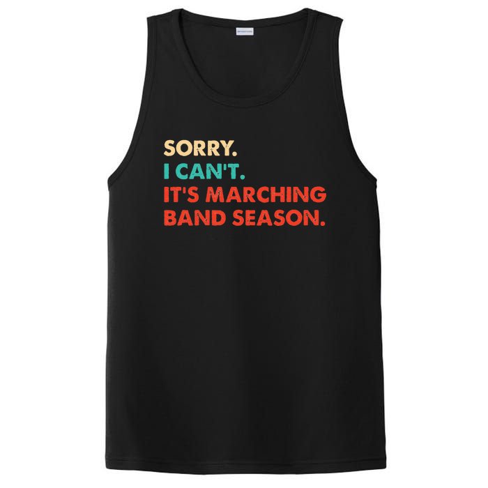 Sorry. I Cant. Its Marching Band Season Marching Band PosiCharge Competitor Tank