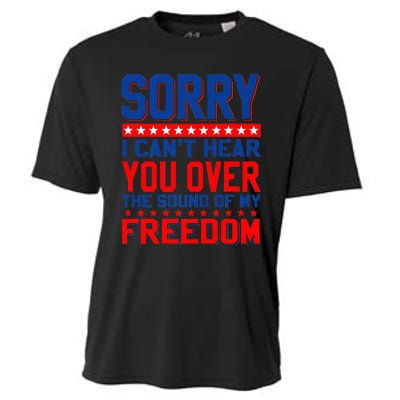 Sorry I can't hear you over the sound of my freedom tee Cooling Performance Crew T-Shirt