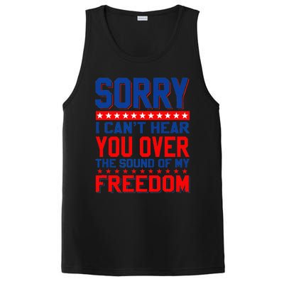 Sorry I can't hear you over the sound of my freedom tee PosiCharge Competitor Tank