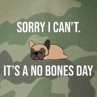 Sorry I Can't Today It's A No Bones Day Cute Pug Legacy Tie Dye Trucker Hat