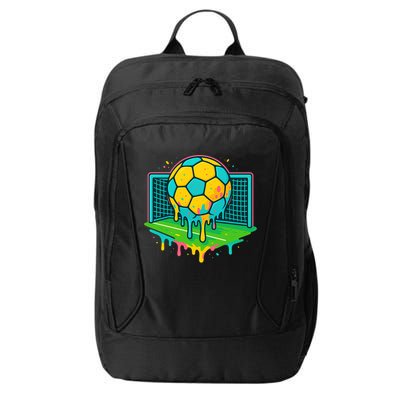 Soccer Ice Cream Drip City Backpack