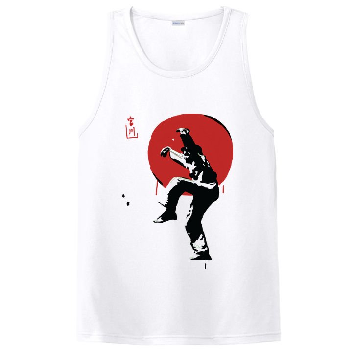 Sumi Ink Crane Kick PosiCharge Competitor Tank