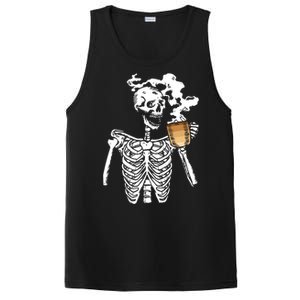 Skeleton Ing Coffee Black History Month Blm Melanin Great Gift PosiCharge Competitor Tank