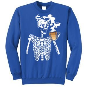 Skeleton Ing Coffee Black History Month Blm Melanin Great Gift Sweatshirt