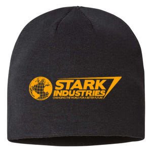 Stark Industries Changing The World For A Better Future Sustainable Beanie