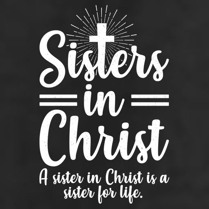 Sisters In Christ Is A Sister For Life Adult Drive Performance Visor