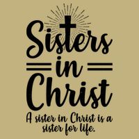Sisters In Christ Is A Sister For Life Cooling Performance Crew T-Shirt