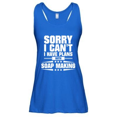 Sorry I CanT I Have Plans With Soap Making Meaningful Gift Ladies Essential Flowy Tank