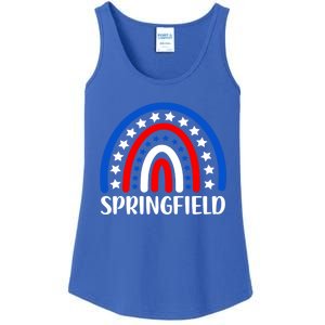 Springfield Illinois Cute Gift I Love Springfield Usa Gift Ladies Essential Tank