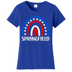 Springfield Illinois Cute Gift I Love Springfield Usa Gift Women's T-Shirt