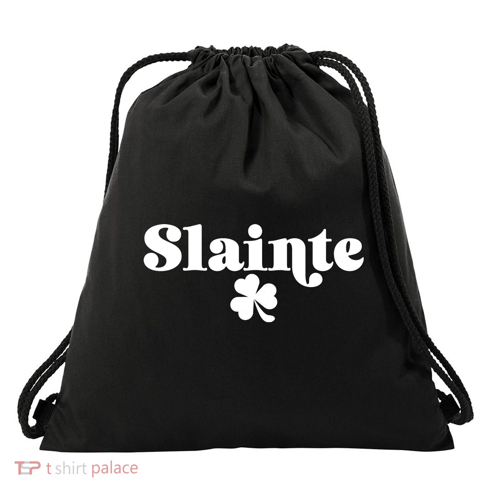 Slainte Irish Cheers Drawstring Bag