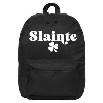 Slainte Irish Cheers 16 in Basic Backpack