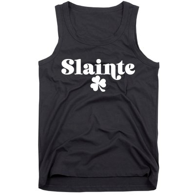 Slainte Irish Cheers Tank Top