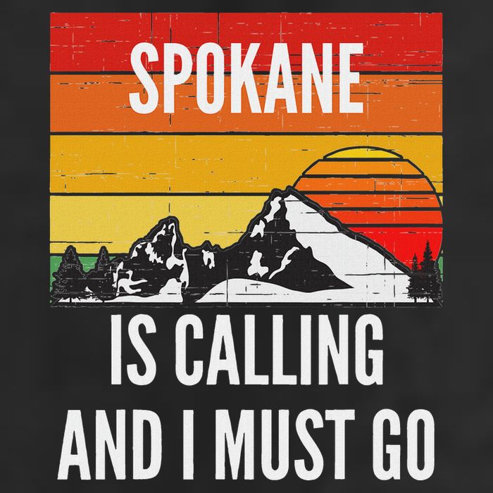 Spokane Is Calling And I Must Go Trucker Hat