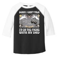 Sorry I CanT Talk IM On The Phone With My Dad Ouija Board Toddler Fine Jersey T-Shirt