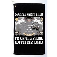 Sorry I CanT Talk IM On The Phone With My Dad Ouija Board Golf Towel