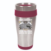 Sorry I CanT Talk IM On The Phone With My Dad Ouija Board 16oz Travel Tumbler