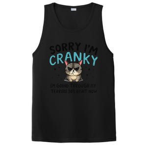 Sorry IM Cranky IM Going Through My Terrible 30S Cat Gift PosiCharge Competitor Tank