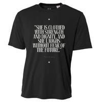 She Is Clothed With Strength Cooling Performance Crew T-Shirt