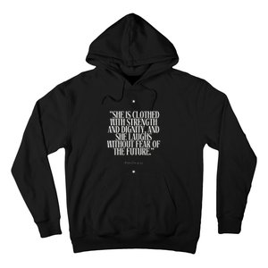 She Is Clothed With Strength Hoodie