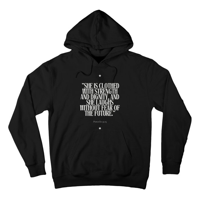 She Is Clothed With Strength Hoodie