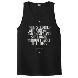 She Is Clothed With Strength PosiCharge Competitor Tank