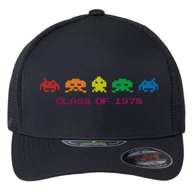 SPACE INVADERS Class Of 1978 Flexfit Unipanel Trucker Cap