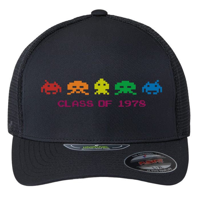 SPACE INVADERS Class Of 1978 Flexfit Unipanel Trucker Cap