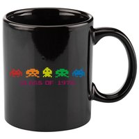 SPACE INVADERS Class Of 1978 11oz C Handle Ceramic Mug