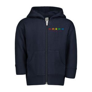 SPACE INVADERS Class Of 1978 Toddler Zip Fleece Hoodie