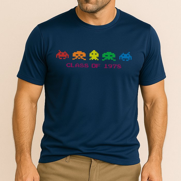 SPACE INVADERS Class Of 1978 Performance Shirt