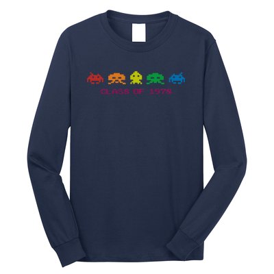 SPACE INVADERS Class Of 1978 Long Sleeve Shirt