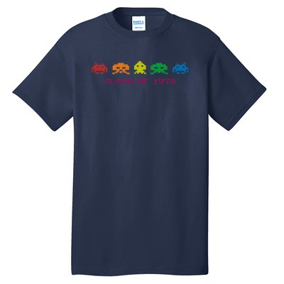 SPACE INVADERS Class Of 1978 Tall T-Shirt