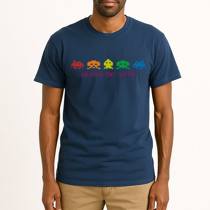 SPACE INVADERS Class Of 1978 Tall T-Shirt