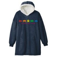 SPACE INVADERS Class Of 1978 Hooded Wearable Blanket