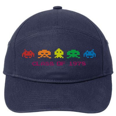 SPACE INVADERS Class Of 1978 7-Panel Snapback Hat