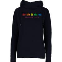 SPACE INVADERS Class Of 1978 Womens Funnel Neck Pullover Hood