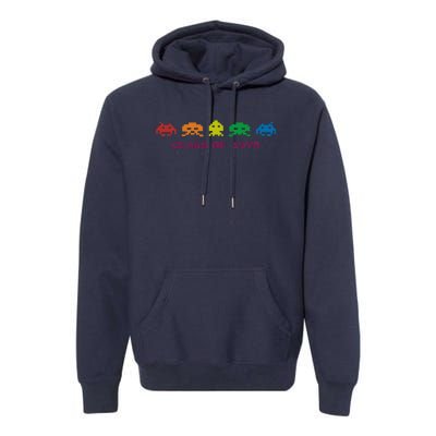 SPACE INVADERS Class Of 1978 Premium Hoodie