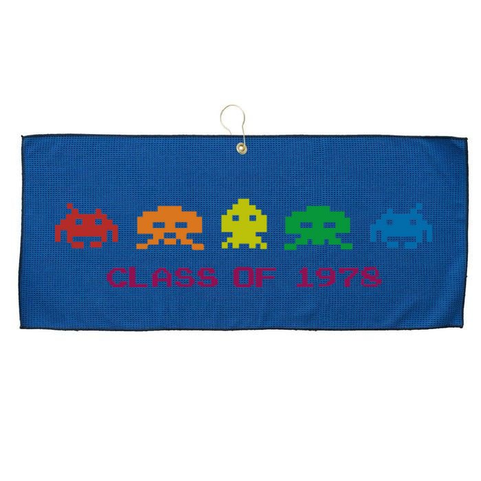 SPACE INVADERS Class Of 1978 Large Microfiber Waffle Golf Towel