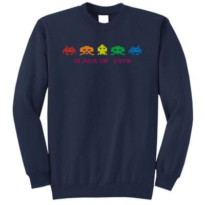 SPACE INVADERS Class Of 1978 Tall Sweatshirt