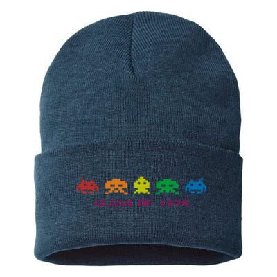 SPACE INVADERS Class Of 1978 Sustainable Knit Beanie