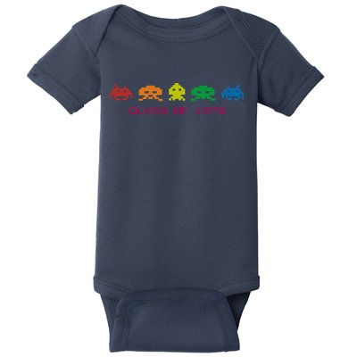 SPACE INVADERS Class Of 1978 Baby Bodysuit