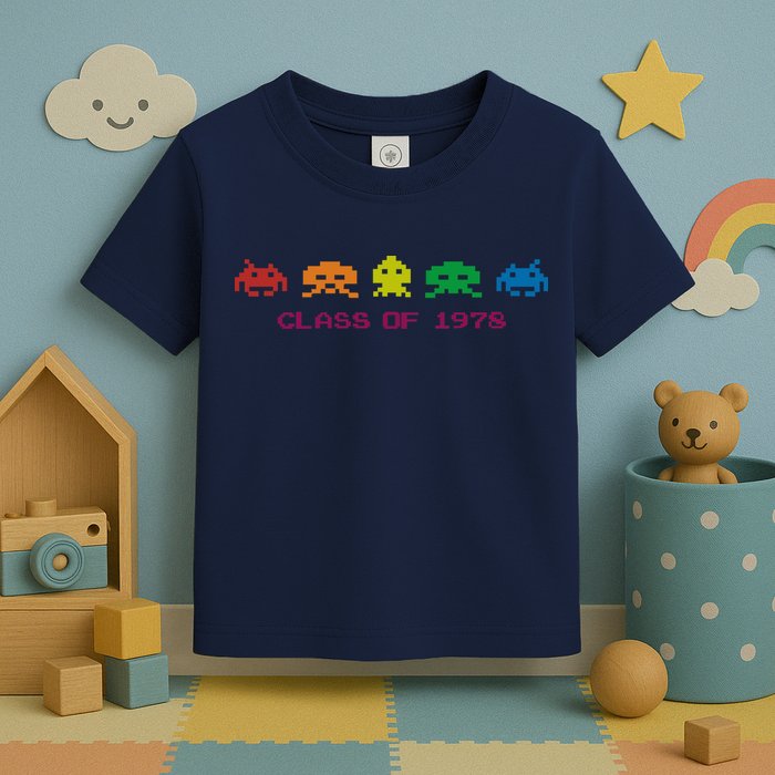 SPACE INVADERS Class Of 1978 Toddler T-Shirt