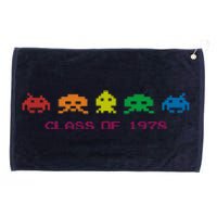 SPACE INVADERS Class Of 1978 Grommeted Golf Towel