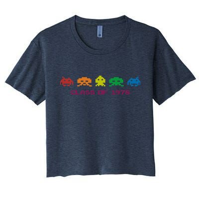 SPACE INVADERS Class Of 1978 Crop Top