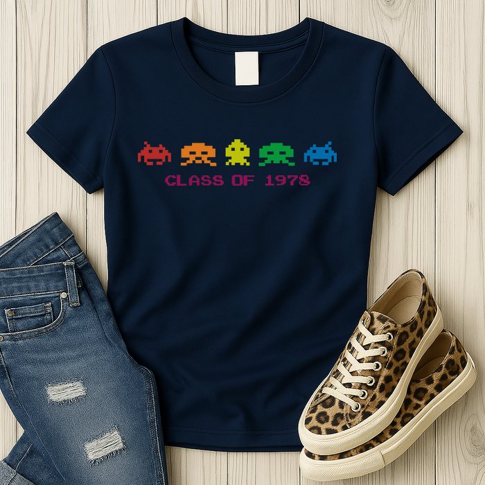SPACE INVADERS Class Of 1978 Womens T-Shirt