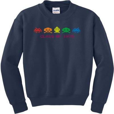 SPACE INVADERS Class Of 1978 Kids Sweatshirt